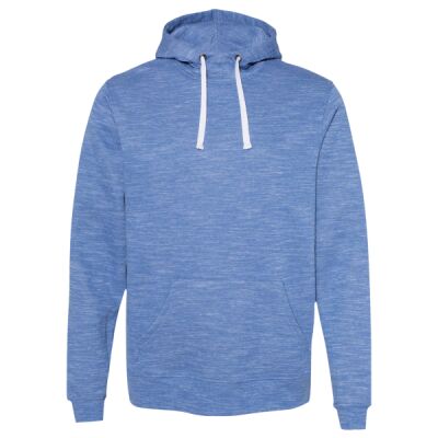 Adult Melange Fleece Pullover Hooded Sweatshirt Thumbnail