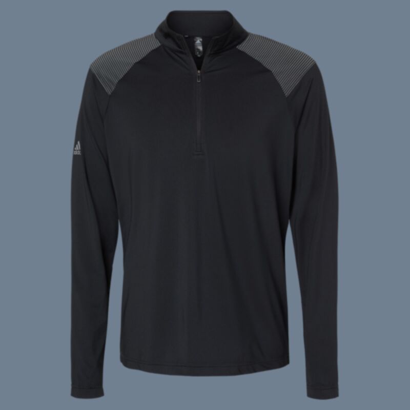 Men's Ultimate365 Lightweight Shoulder Stripe Quarter-Zip Pullover Thumbnail