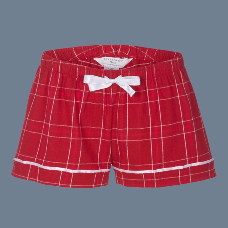 Women's Flannel Shorts Thumbnail