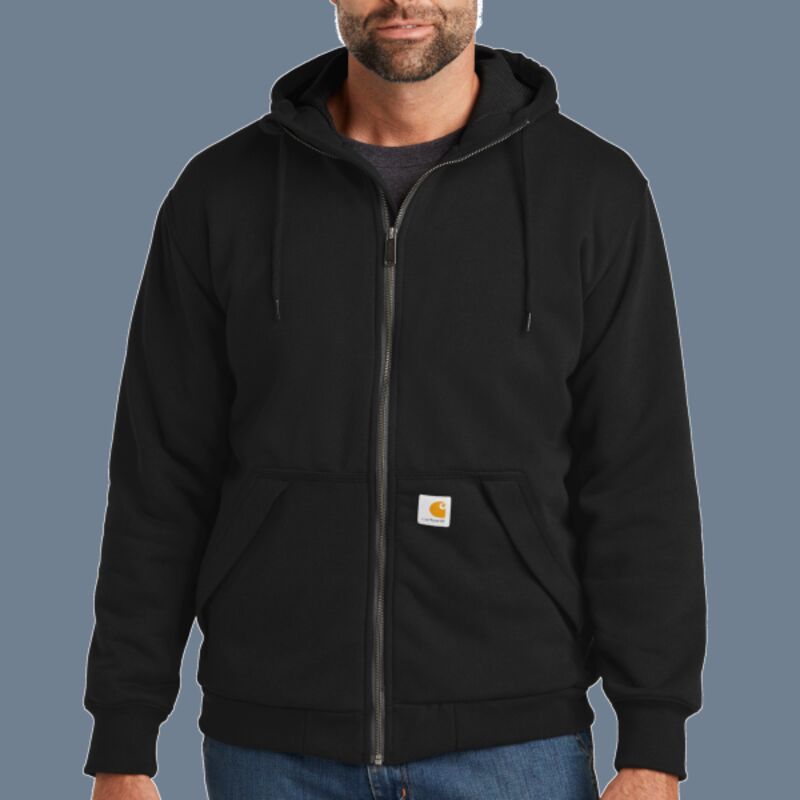 Midweight Thermal Lined Full Zip Sweatshirt Thumbnail