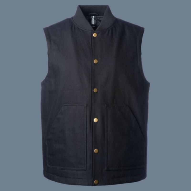 Men's Insulated Canvas Workwear Vest Thumbnail