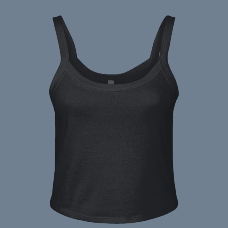 Women's Micro Rib Spaghetti Strap Tank Thumbnail