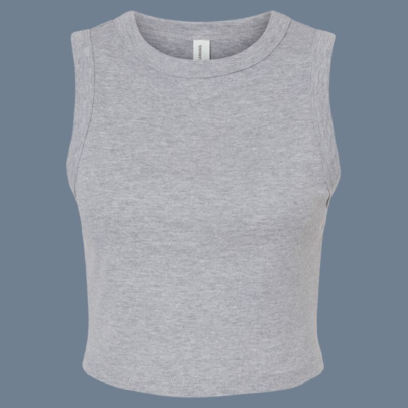 Women's Micro Rib Muscle Crop Tank Thumbnail