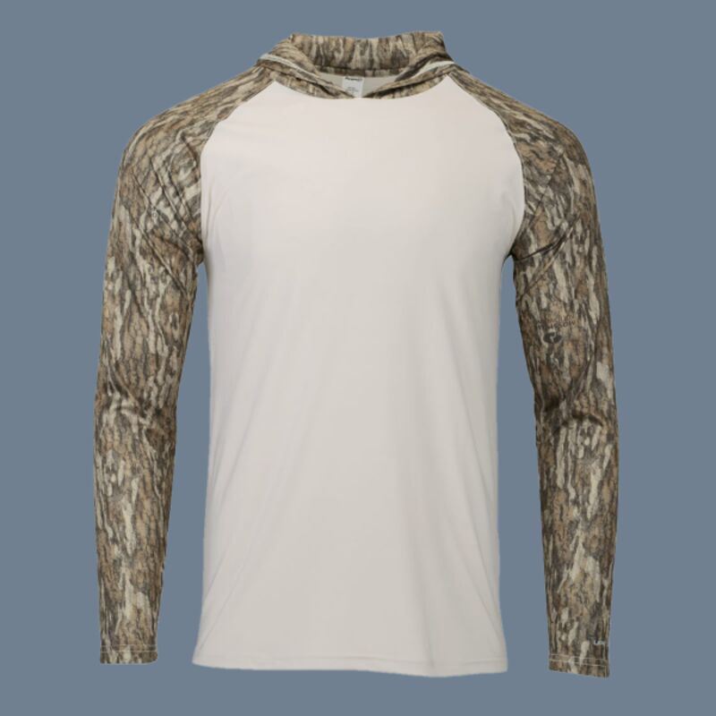 Men's Biloxi Performance Colorblocked Hooded Long Sleeve T-Shirt Thumbnail