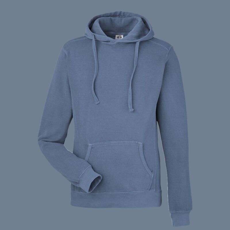 Unisex Pigment-Dyed Fleece Hooded Sweatshirt Thumbnail