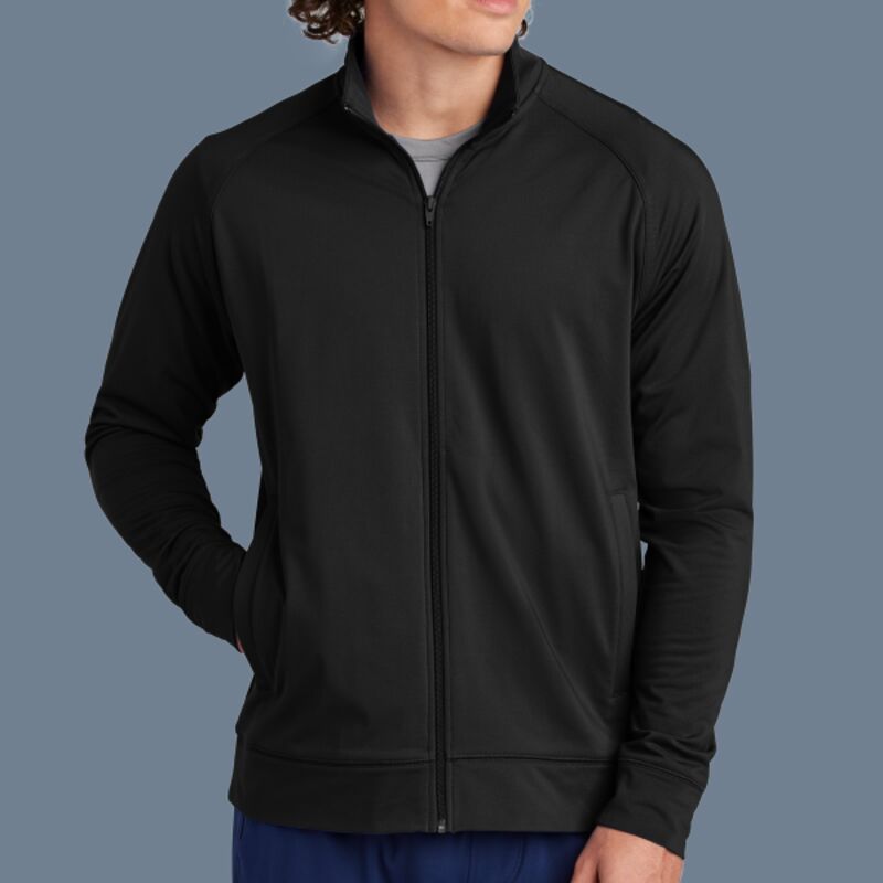 Sport Wick ® Stretch Full Zip Cadet Jacket Thumbnail