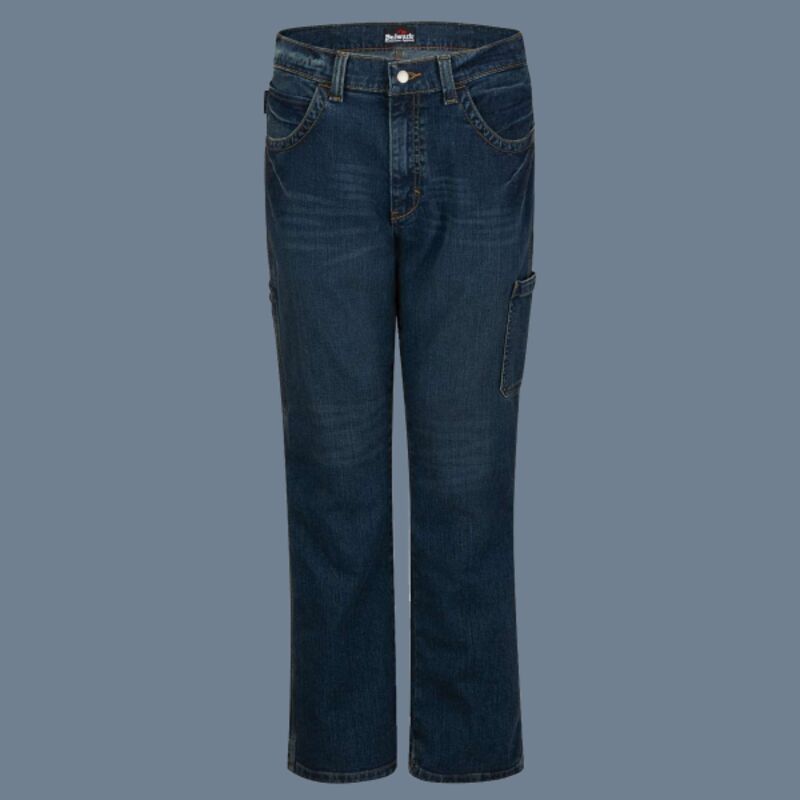 Men's Stretch Denim Dungaree Jeans - Odd Sizes Thumbnail
