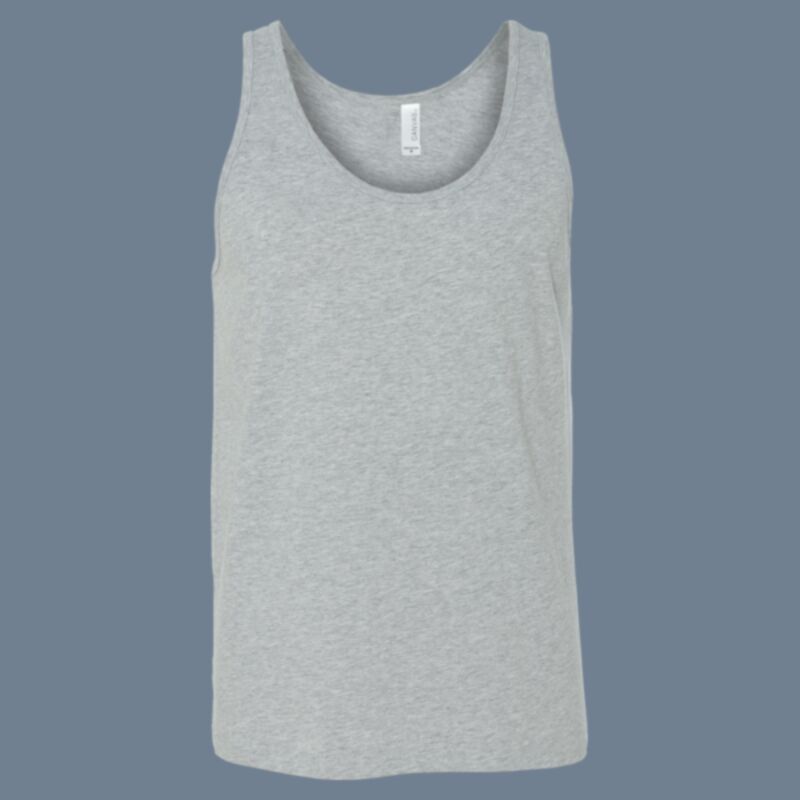 Unisex Heather CVC Tank Thumbnail