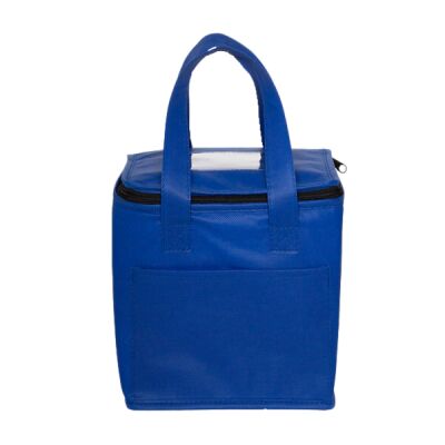 Non-Woven Cubic Lunch Cooler Bag With ID Slot Thumbnail