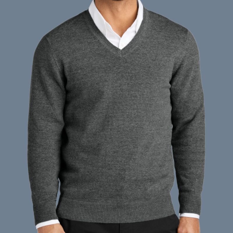 Easy Care V Neck Sweater Thumbnail