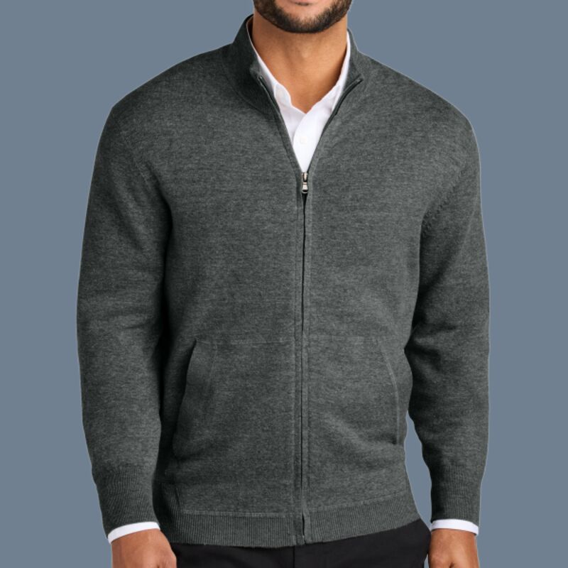 Easy Care Full Zip Sweater Thumbnail
