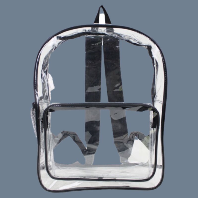 Large 17" Heavy Duty Clear Backpack Thumbnail
