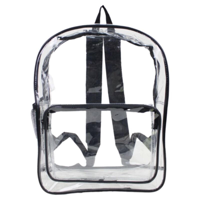 Large 17" Heavy Duty Clear Backpack Thumbnail