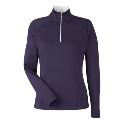 Ladies' Wells Quarter-Zip Tech Pullover Thumbnail