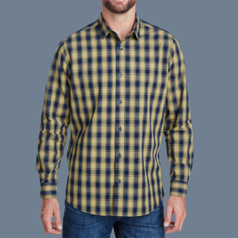 Men's Mulligan Check Cotton Shirt Thumbnail