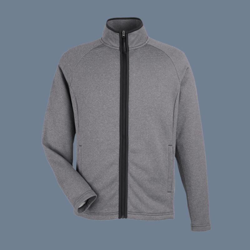 Men's Venture Heathered Stripe Full-Zip Jacket Thumbnail