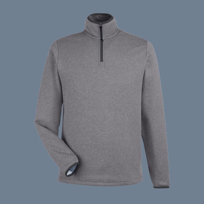 Men's Venture Heathered Stripe Quarter-Zip Pullover Thumbnail