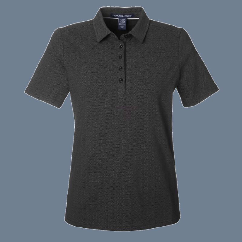 Women's Crownlux Performance® Geo Polo Thumbnail