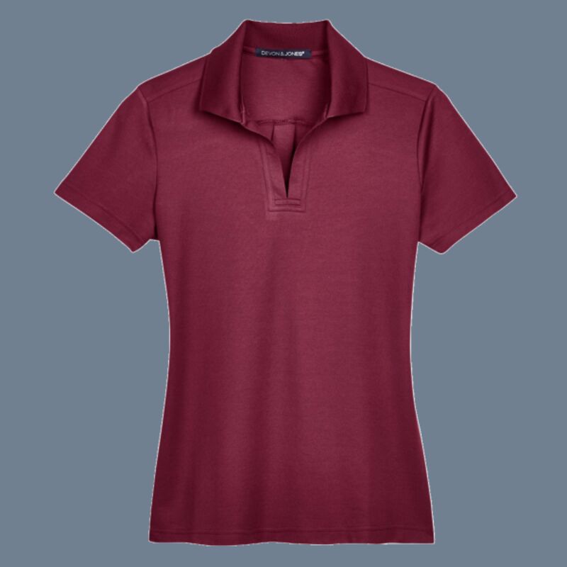 Women's CrownLux Performance® Plaited Polo Thumbnail