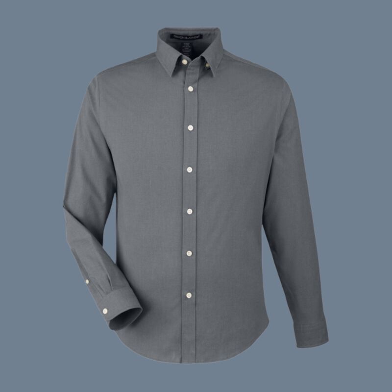Men's CrownLux Performance® Spencer Poplin Dress Shirt Thumbnail