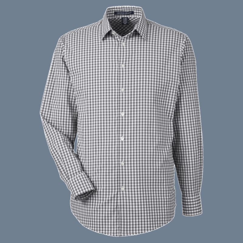 Men's CrownLux Performance® Gingham Dress Shirt Thumbnail