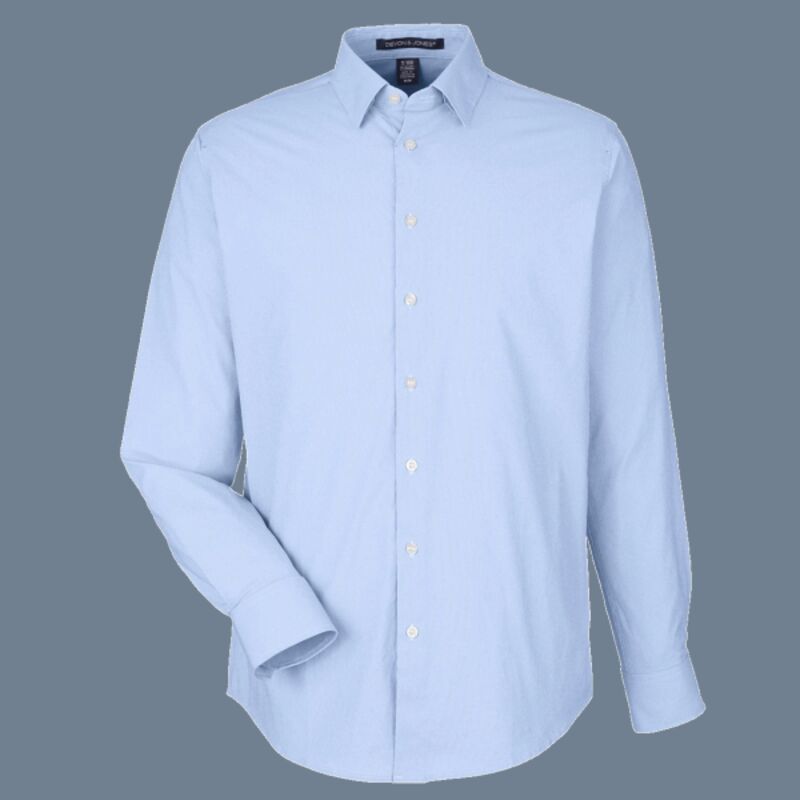 Men's CrownLux Performance® Microstripe Dress Shirt Thumbnail
