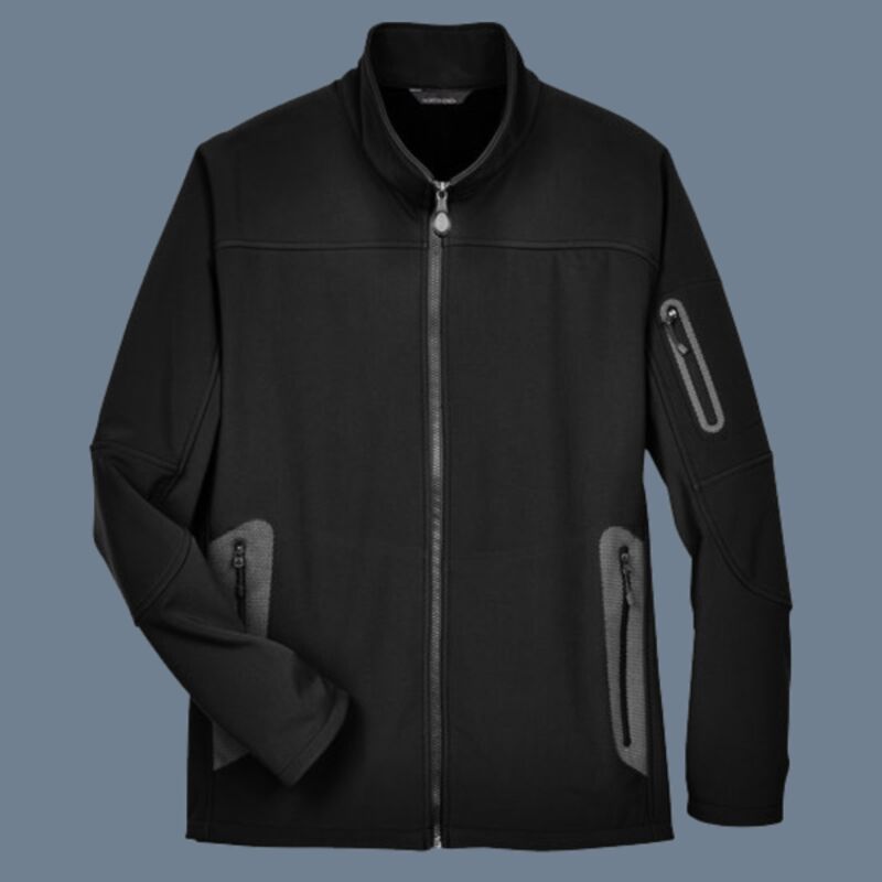 Men's Three Layer Fleece Bonded Shell Technical Jacket Thumbnail
