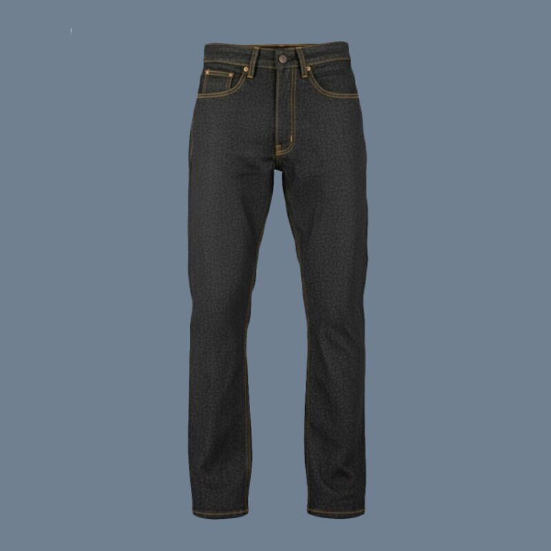 Unisex Raw Denim Straight-Leg Jean Pants Thumbnail