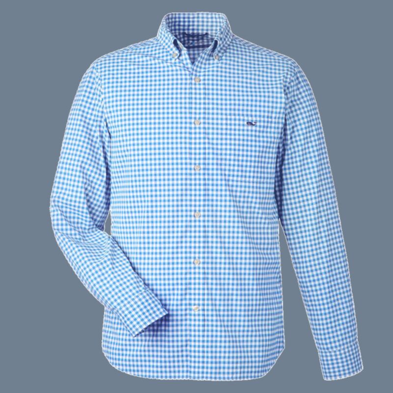 Men's On-The-Go Nylon Gingham Shirt Thumbnail