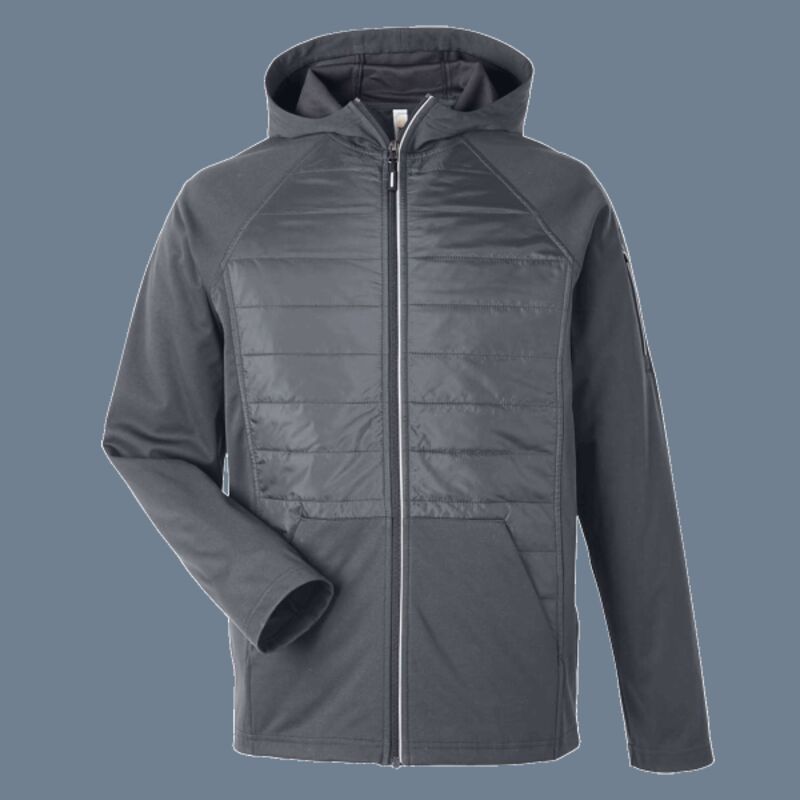 Unisex Techno Lite Hybrid Hooded Jacket Thumbnail