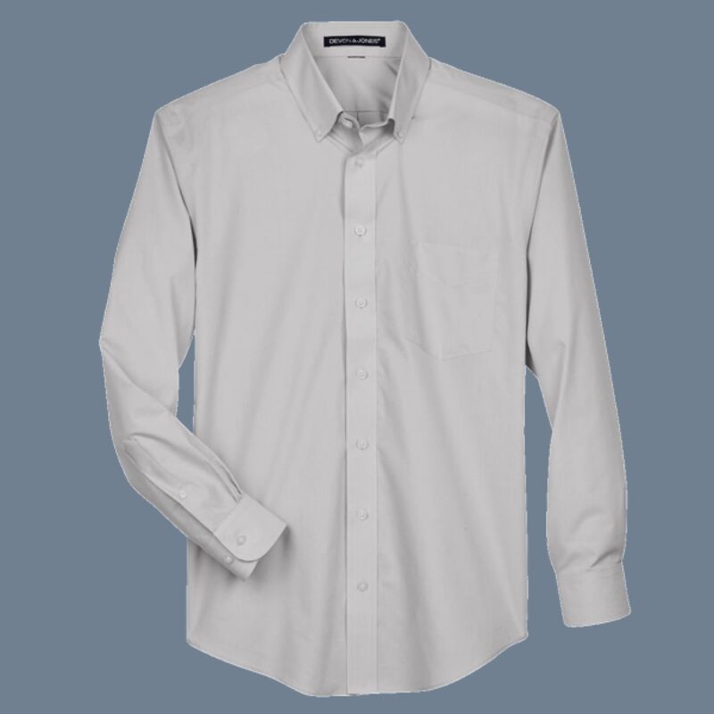 Men's Crown Collection® Broadcloth Woven Dress Shirt Thumbnail