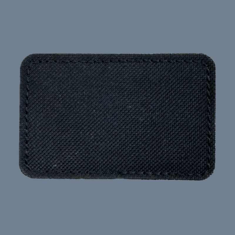 Medium Blank Black Patch - Qty 10 Thumbnail
