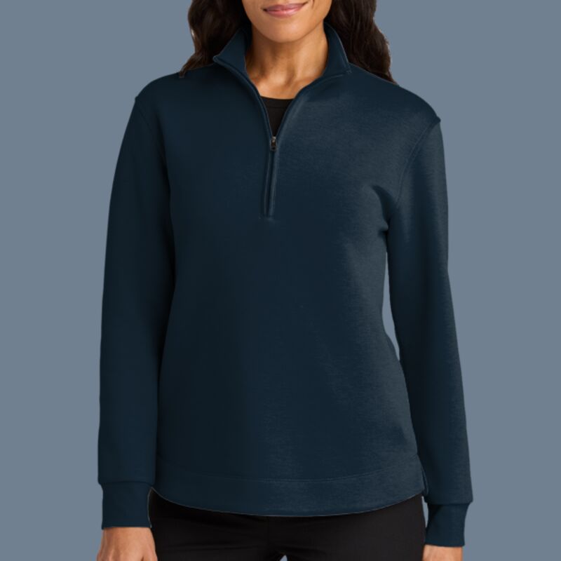 Women's Wearever Signature Double Pique 1/4 Zip Thumbnail