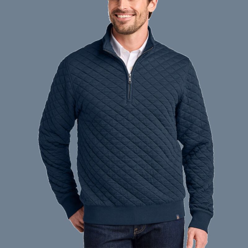 Diamond Quilt 1/4 Zip Thumbnail