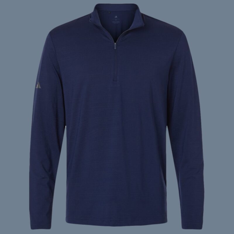 Men's Textured Stripe Quarter-Zip Pullover Thumbnail