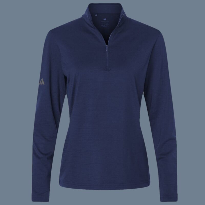 Women's Textured Stripe Quarter-Zip Pullover Thumbnail