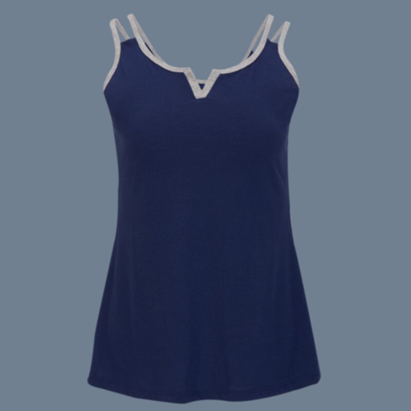 Women's Split Shoulder Tank Top Thumbnail