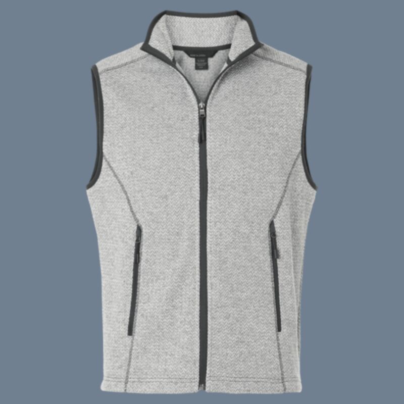 Men's Jasper Jacquard Fleece Vest Thumbnail