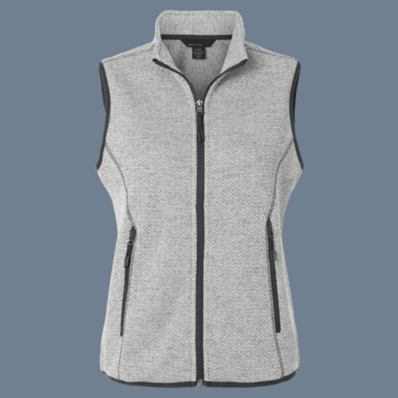 Women's Jasper Jacquard Fleece Vest Thumbnail