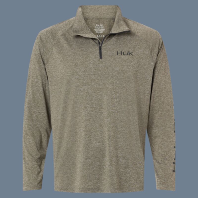 Men's Airweight Heather Quarter-Zip Pullover Thumbnail