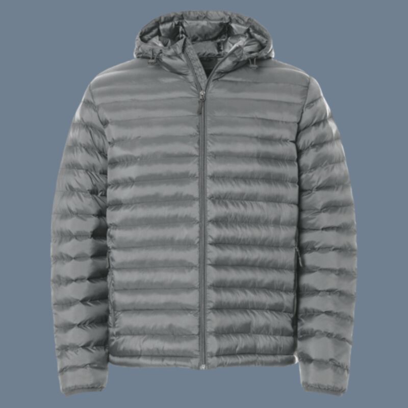 Men's Lightweight Poly-filled Hooded Puffer Jacket Thumbnail