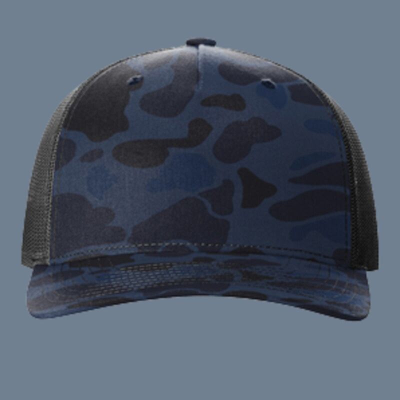 Printed Five Panel Trucker Thumbnail