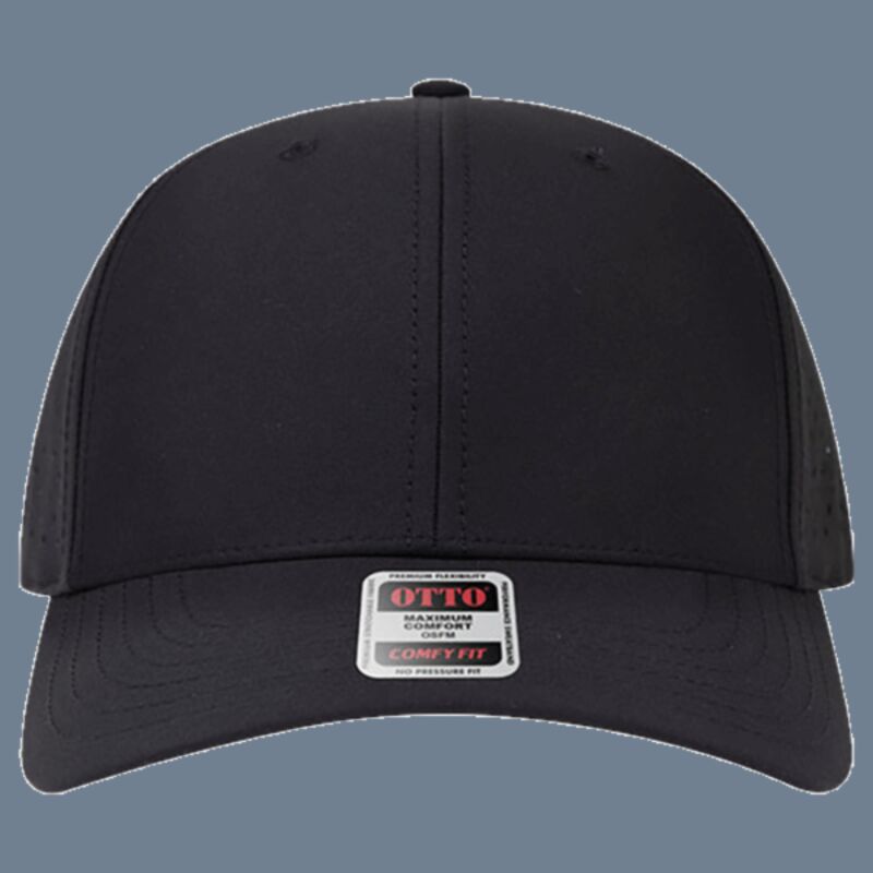 OTTO CAP® OTTO COMFY FIT® 6 Panel Mid Profile Perforated Cap Thumbnail
