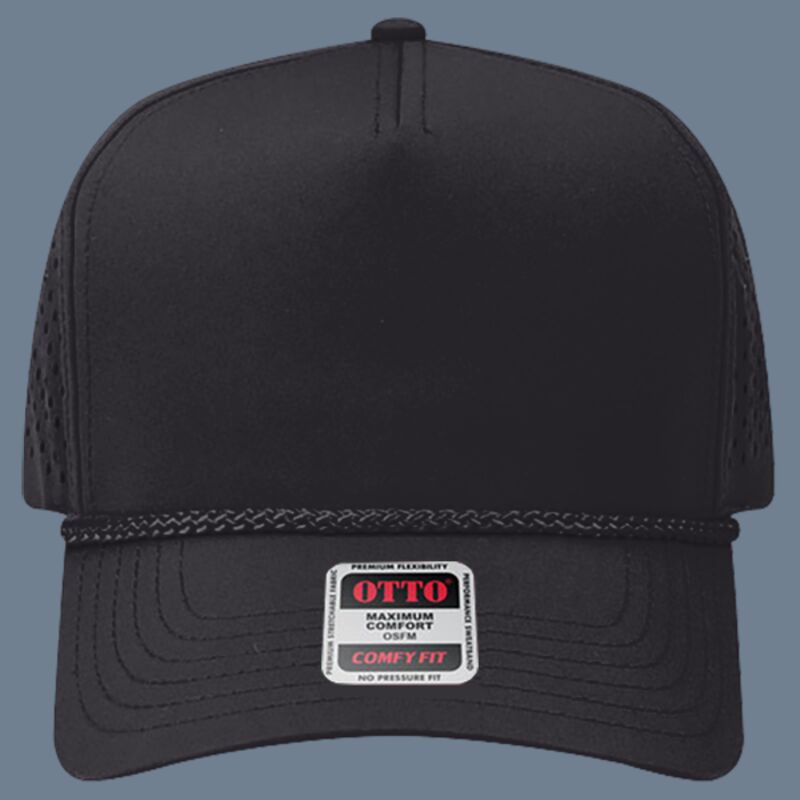OTTO CAP® OTTO COMFY FIT® 5 Panel Mid Profile Perforated Cap Thumbnail