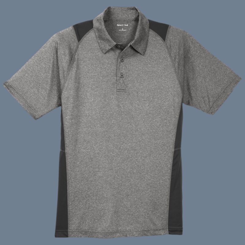 Heather Colorblock Contender Polo Thumbnail