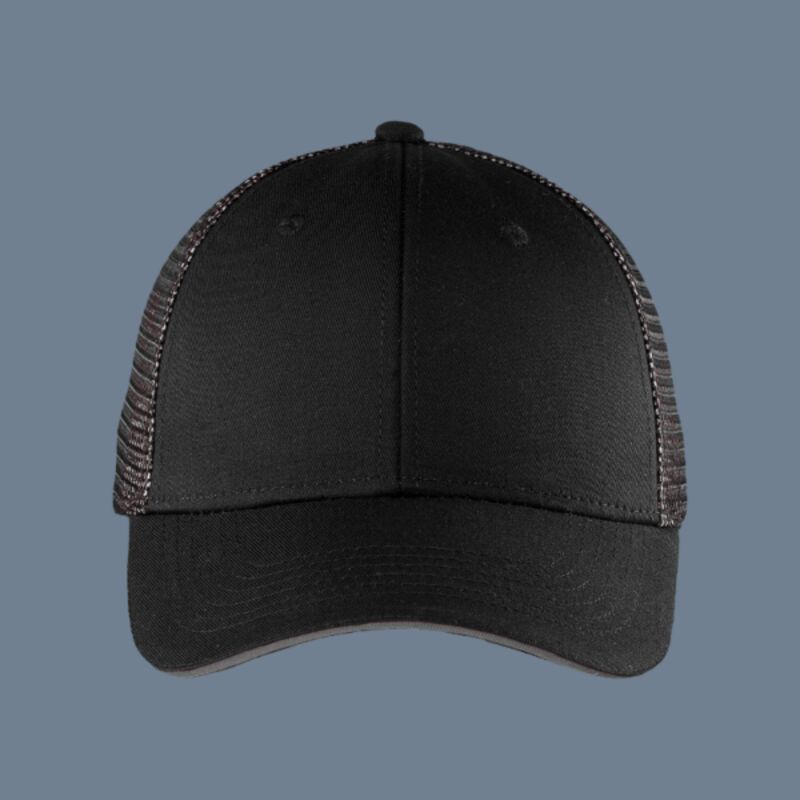 Double Mesh Snapback Sandwich Bill Cap Thumbnail