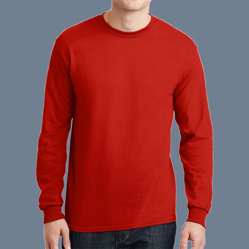 DryBlend ® 50 Cotton/50 Poly Long Sleeve T Shirt Thumbnail