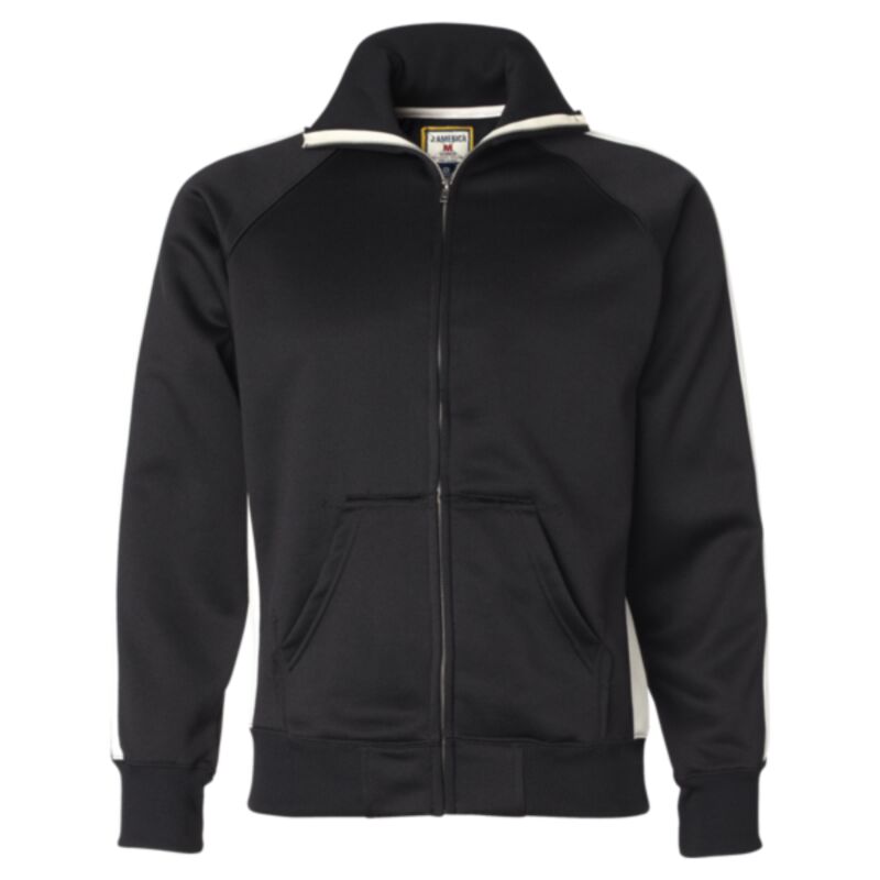 Men's Vintage Polyester Fleece Track Jacket Thumbnail