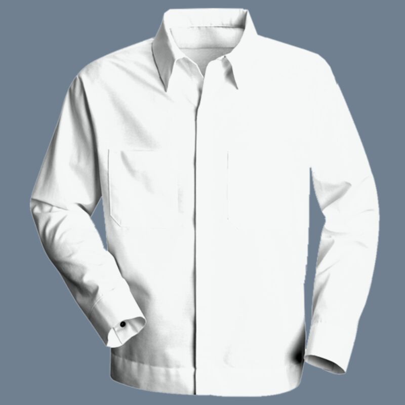 Men's Button-Front Shirt Jacket Thumbnail