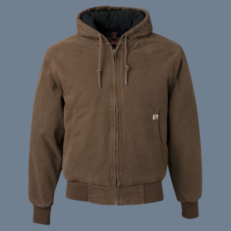 Men's Tall Cheyenne Boulder Cloth™ Hooded Jacket with Tricot Quilt Lining Thumbnail